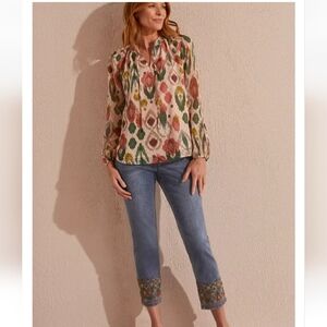 Swiss Dot Blouse